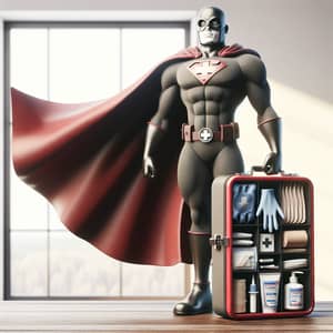 Superhero-Themed First Aid Kit for Emergency Preparedness