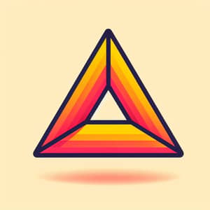 Inverted Equilateral Triangle with Hollow Base | AI Art Generator ...