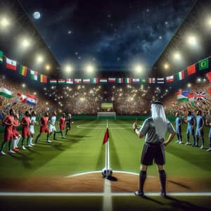 World Cup Final 2070: Thrilling Match of Opposing Teams