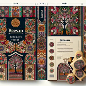 Luxurious Palestinian Heritage-Inspired Packaging Design | BEESAN Maamoul Dates Cookies