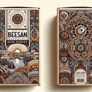 BEESAN's Maamoul Dates Cookies | Palestinian Heritage Packaging Design