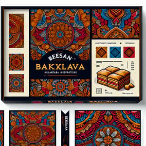 Luxurious Baklava Packaging Design Inspired by Indonesia | BEESAN