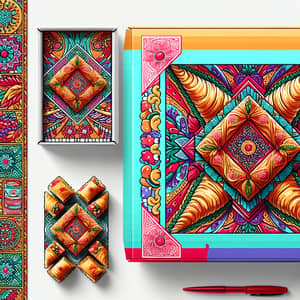 Colorful & Vibrant Baklava Packaging Design Inspired by Indonesia