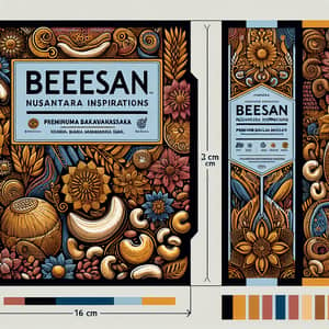 Colorful Packaging Design Inspired by Indonesia's Cultural Heritage