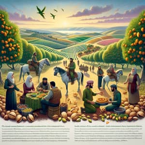 Baklava of Harmony: Unity & Diversity in Pistachio Orchard