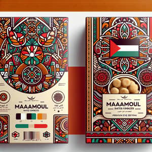 Luxurious Maamoul Dates Cookies Packaging Design | BEESAN