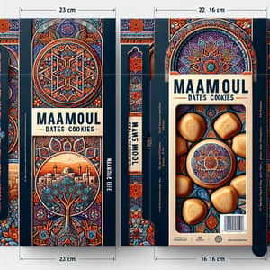 BEESAN Maamoul Dates Cookies Packaging Design Inspired by Palestinian Culture