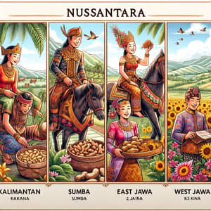 Cultural Richness of Kalimantan, Sumba, East Jawa & West Jawa | Nusantara Baklava