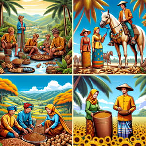 Indonesian Cultural Mosaic: Nusantara Baklava Artisans & Traditions