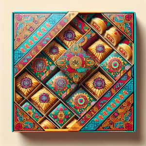 Colorful Indonesian-Inspired Baklava Packaging Design