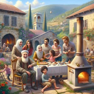 Charming Levantine Village & Multicultural Family Gathering