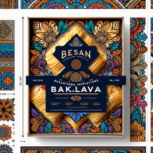 Luxury Baklava Packaging Design Inspired by Indonesia's Cultural Heritage