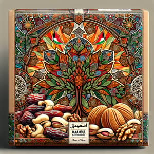 BEESAN Maamoul Dates Cookies Packaging Inspired by Palestinian Culture