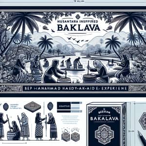Luxurious Nusantara-Inspired Baklava Packaging & Digital Experience