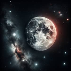 Luna: A Stunning Moonlit Sky View
