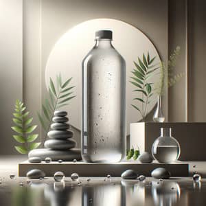 Luxury Mineral Water Bottle - Premium Quality Glass Design