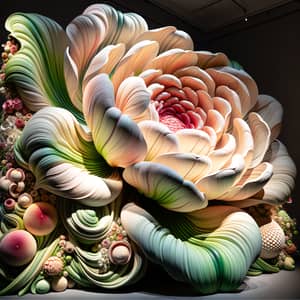 Delicate Bloom Floral Sculpture Inspired by American Painters