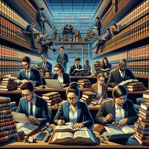 Law Library: Scholars Delve into Legal Studies