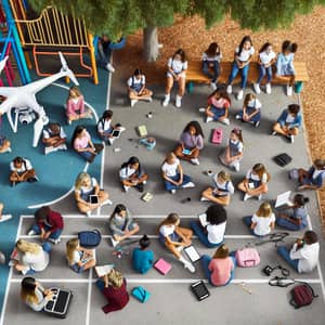 Innovative School Supervision with Drones for Student Safety