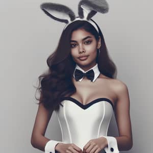 Bunny Girl Costume for Playful South Asian Look