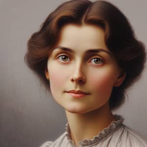Susinna Simone: Elegant Portrait of a Woman from 19th Century