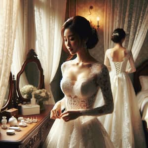 Refined and Romantic Asian Bride Preparation