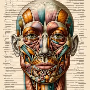 Human Facial Anatomy Guide: Skin, Muscles, Bones & Nerves