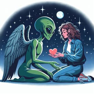 Intergalactic Love Story: Human and Alien Romance