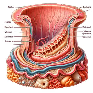 Human Esophagus Structure: Internal Layers & Functions