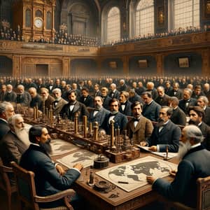 International Telegraph Union Meeting 1865 | Historical Image