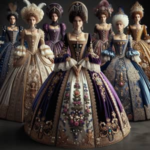 Magnificent Era-Inspired Dresses | Opulent Silk & Velvet Designs