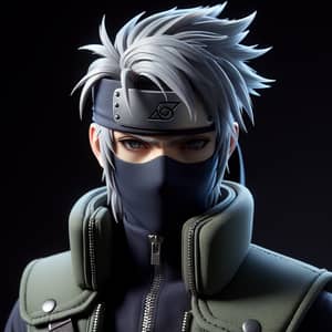 Kakashi Hatake Ninja | Silver-Haired Warrior