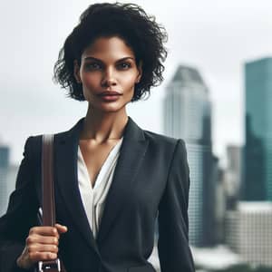 Powerful Woman | Professional Confidence in Business Suit