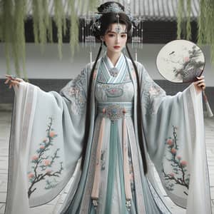 Ancient Chinese Woman in Hanfu | Traditional Fashion