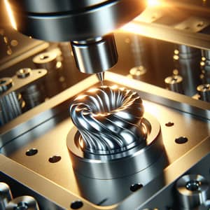 High-Definition Metal Machining: CNC Contact & Intricate Details