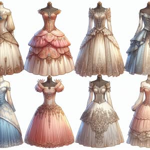 Fantasy Princess Dresses - Unique Designs, Intricate Details