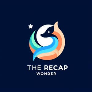 The Recap Wonder Logo Design | Playful Animal Imagery