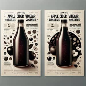 Dark Apple Cider Vinegar Concentrate - Health Benefits & Usage