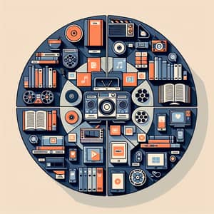 Types of Media: Books, Radio, TV, Film, Digital, News, Social