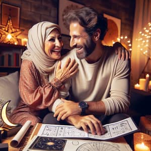 Middle-Eastern and Caucasian Couple Find Love Through Dating Apps