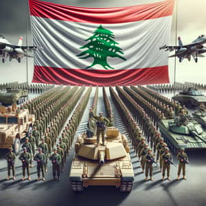 Lebanese Military Parade: Unity and Discipline Showcased