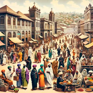 Cultural Diversity of Old Addis Ababa - Multicultural Scenes