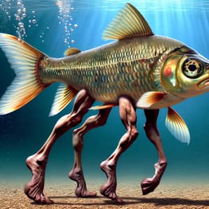 Fish with Legs: Unusual Aquatic Creature Evolution