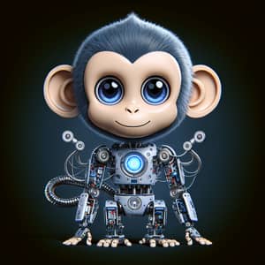 Intelligent & Adorable AI Monkey Character