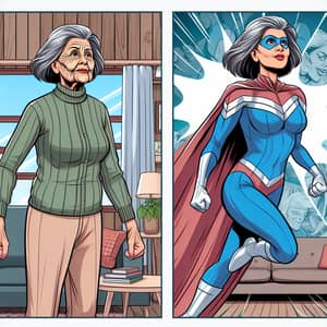 DC Granny Rejuvenation | Superhero Comics Inspired Character Transformation