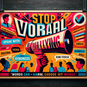 Stop Verbal Bullying: Promoting Kindness & Unity