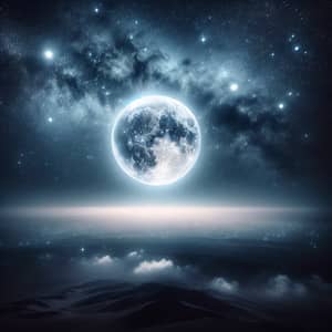 Stunning Moon and Starry Night Sky Photography Display