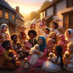 Bringing the Dolls Poem Imagery | Enchanting Unity in Diversity Scene