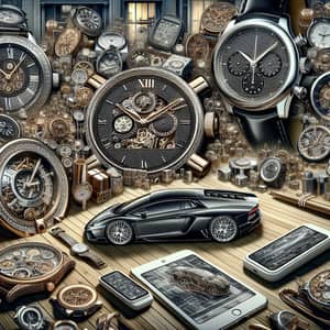 Opulent Watches, Smart Devices & Luxury Car Exhibition