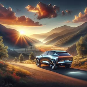 Future of Sustainable Luxury: Electric SUV Embodying Environmental Responsibility